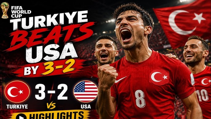 Türkiye 3-2 USA: ของขวัญอำลาที่น่าประทับใจจากTürkiye ผลการแข่งขันสุดท้าย: ตุรกี - สหรัฐอเมริกา
