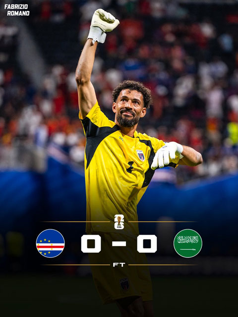 ผลการแข่งขันจบลงด้วยผลเสมอ 0-0